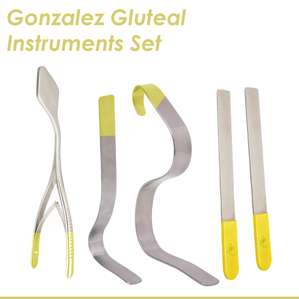 Gonzalez Gluteal Instruments Set Medicta Instruments